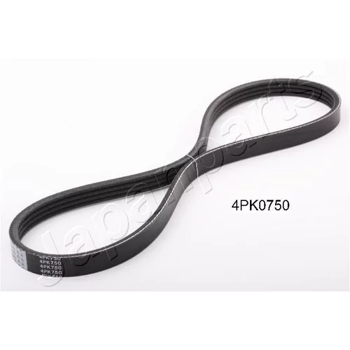 Ozubený klinový remeň JAPANPARTS DV-4PK0750