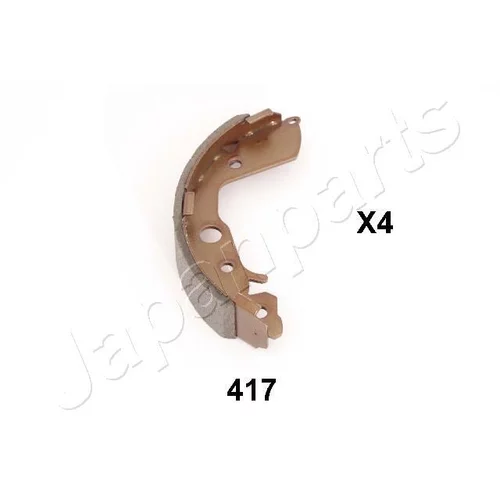 Sada brzdových čeľustí JAPANPARTS GF-417AF