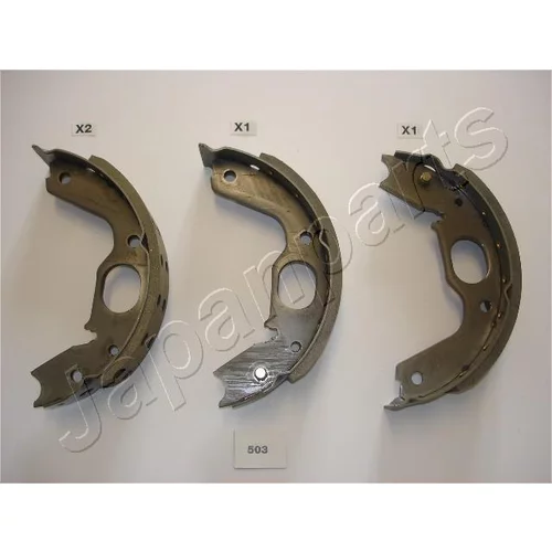 Sada brzd. čeľustí parkov. brzdy GF-503AF /Japanparts/