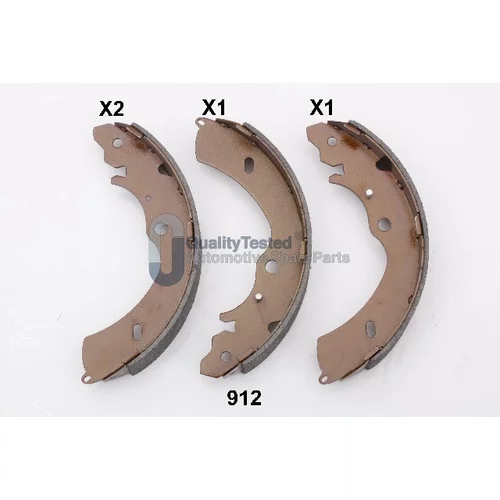 Sada brzdových čeľustí JAPANPARTS GF912JM