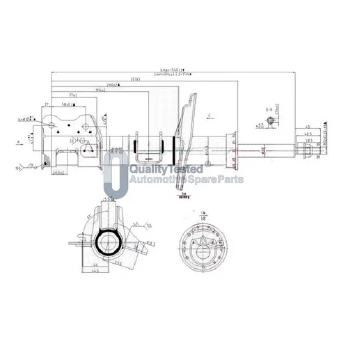 Tlmič pérovania JAPANPARTS MQ-00158