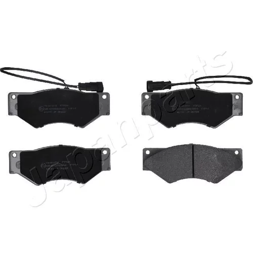 Sada brzdových platničiek kotúčovej brzdy JAPANPARTS PA-00107AF