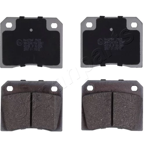 Sada brzdových platničiek kotúčovej brzdy JAPANPARTS PA-0279AF