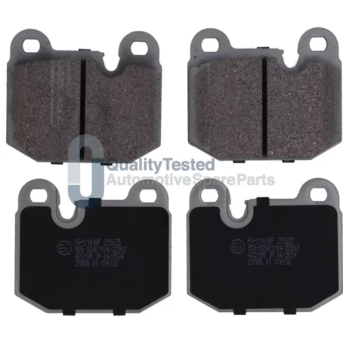 Sada brzdových platničiek kotúčovej brzdy JAPANPARTS PA0141JM
