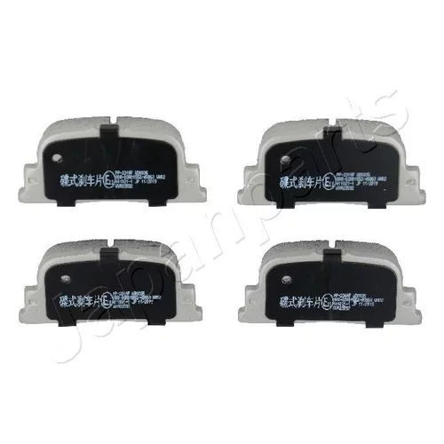 Sada brzdových platničiek kotúčovej brzdy JAPANPARTS PP-231AF