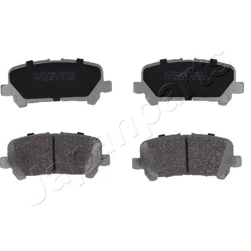 Sada brzdových platničiek kotúčovej brzdy JAPANPARTS PP-235AF