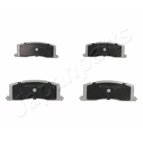 Sada brzdových platničiek kotúčovej brzdy JAPANPARTS PP-262AF