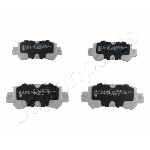 Sada brzdových platničiek kotúčovej brzdy JAPANPARTS PP-313AF