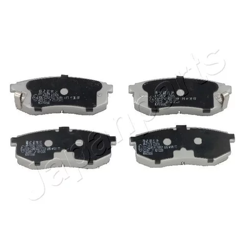 Sada brzdových platničiek kotúčovej brzdy JAPANPARTS PP-H02AF