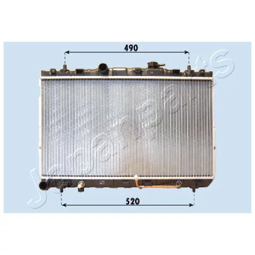 Chladič motora JAPANPARTS RDA283100