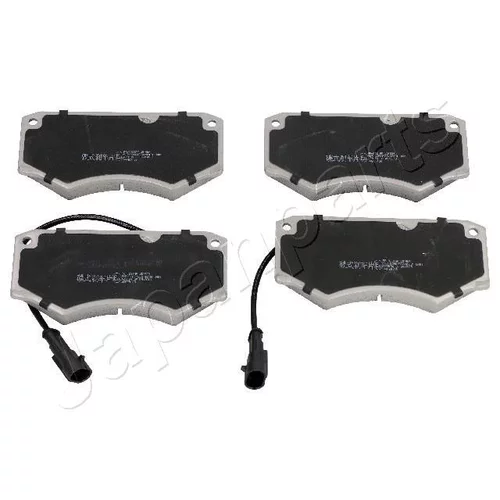 Sada brzdových platničiek kotúčovej brzdy JAPANPARTS PA-0231AF