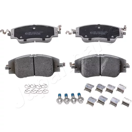 Sada brzdových platničiek kotúčovej brzdy JAPANPARTS PA-0666AF