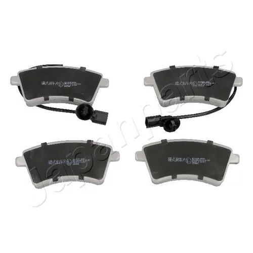 Sada brzdových platničiek kotúčovej brzdy Japanparts PA-0721AF
