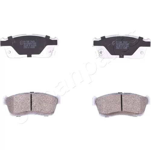 Sada brzdových platničiek kotúčovej brzdy JAPANPARTS PA-716AF