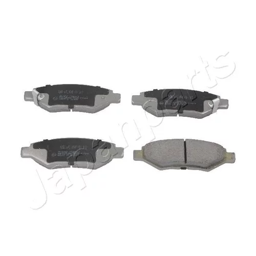 Sada brzdových platničiek kotúčovej brzdy JAPANPARTS PP-007AF