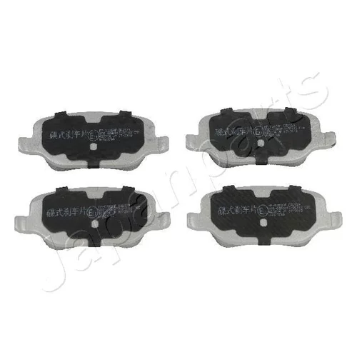 Sada brzdových platničiek kotúčovej brzdy JAPANPARTS PP-0202AF