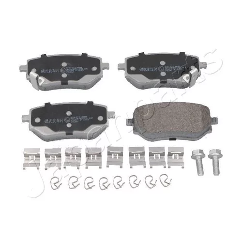 Sada brzdových platničiek kotúčovej brzdy JAPANPARTS PP-0532AF