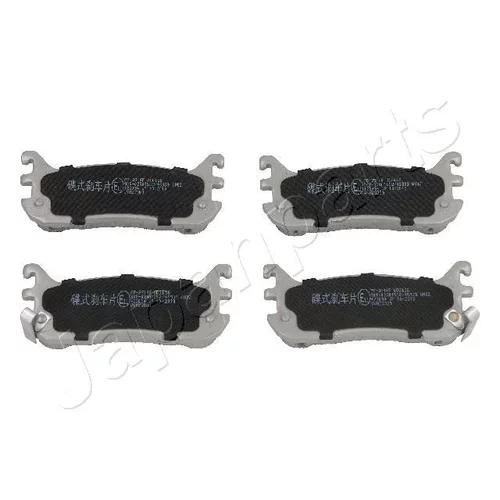Sada brzdových platničiek kotúčovej brzdy JAPANPARTS PP-391AF