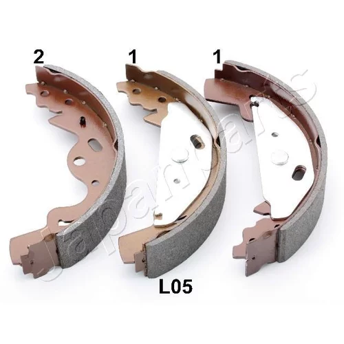 Sada brzdových čeľustí JAPANPARTS GF-L05AF