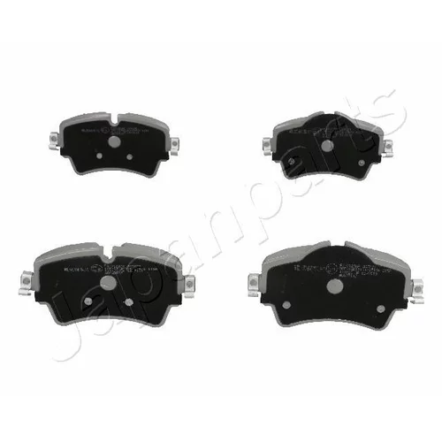 Sada brzdových platničiek kotúčovej brzdy JAPANPARTS PA-0109AF