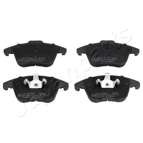 Sada brzdových platničiek kotúčovej brzdy JAPANPARTS PA-0339AF