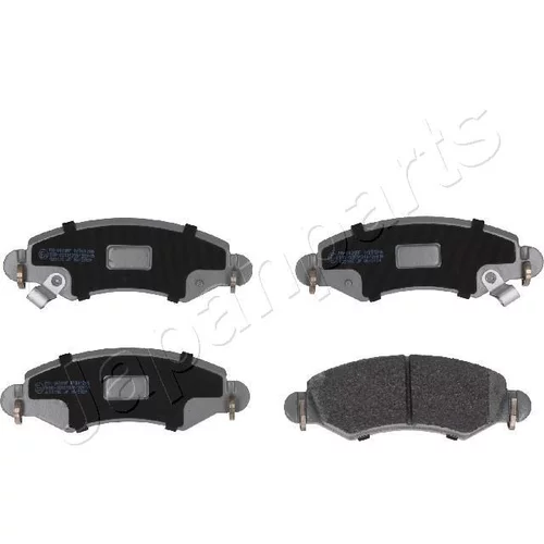 Sada brzdových platničiek kotúčovej brzdy JAPANPARTS PA-0430AF