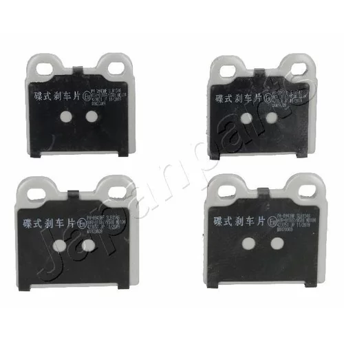 Sada brzdových platničiek kotúčovej brzdy JAPANPARTS PA-0943AF
