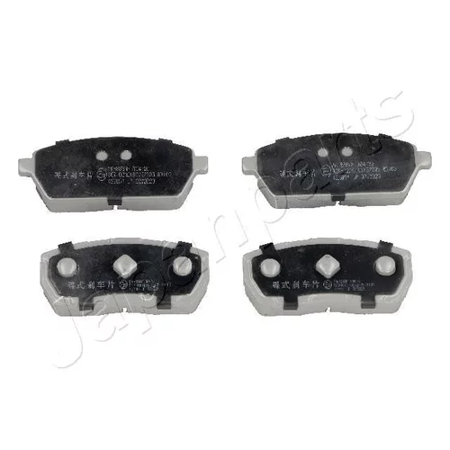 Sada brzdových platničiek kotúčovej brzdy JAPANPARTS PA-886AF