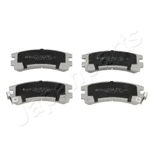 Sada brzdových platničiek kotúčovej brzdy JAPANPARTS PP-128AF