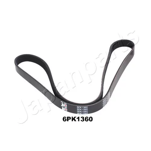 Ozubený klinový remeň JAPANPARTS DV-6PK1360