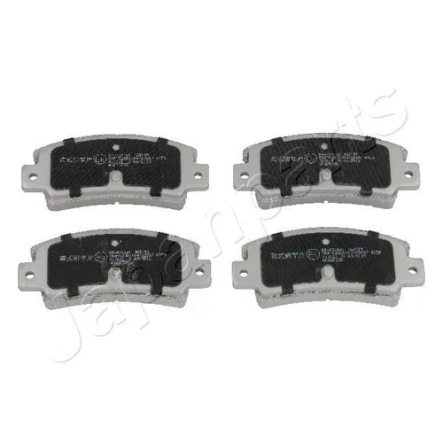 Sada brzdových platničiek kotúčovej brzdy JAPANPARTS PP-0210AF
