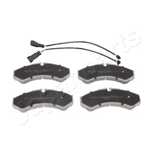Sada brzdových platničiek kotúčovej brzdy JAPANPARTS PP-100AF
