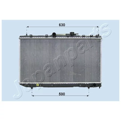 Chladič motora JAPANPARTS RDA153007