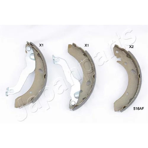 Sada brzdových čeľustí JAPANPARTS GF-516AF