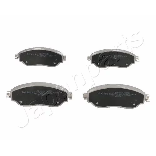 Sada brzdových platničiek kotúčovej brzdy JAPANPARTS PA-1004AF