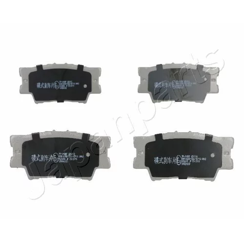 Sada brzdových platničiek kotúčovej brzdy Japanparts PP-218AF