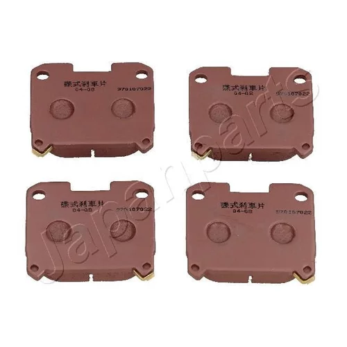 Sada brzdových platničiek kotúčovej brzdy JAPANPARTS PP-294AF