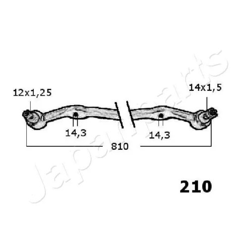 Spojovacia tyč riadenia CR-210 /Japanparts/ - obr. 1