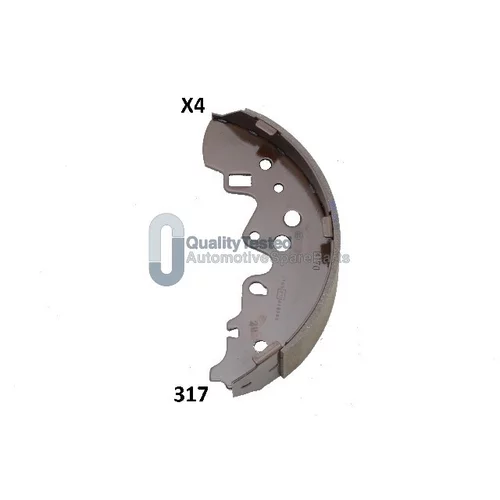 Sada brzdových čeľustí JAPANPARTS GF317JM