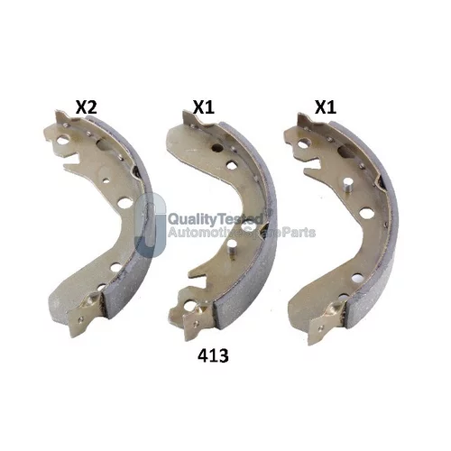Sada brzdových čeľustí JAPANPARTS GF413JM