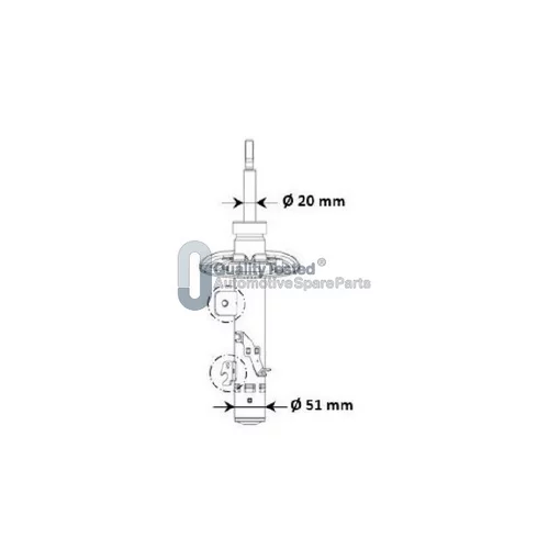 Tlmič pérovania JAPANPARTS MQ-00974