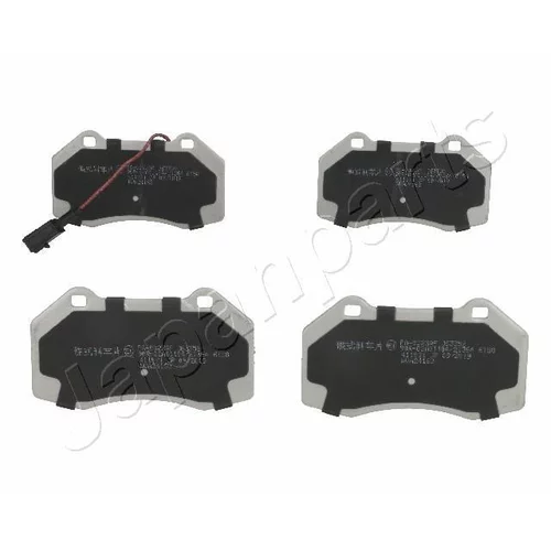 Sada brzdových platničiek kotúčovej brzdy JAPANPARTS PA-0023AF
