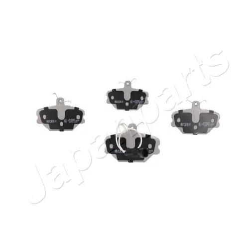 Sada brzdových platničiek kotúčovej brzdy Japanparts PA-0062AF