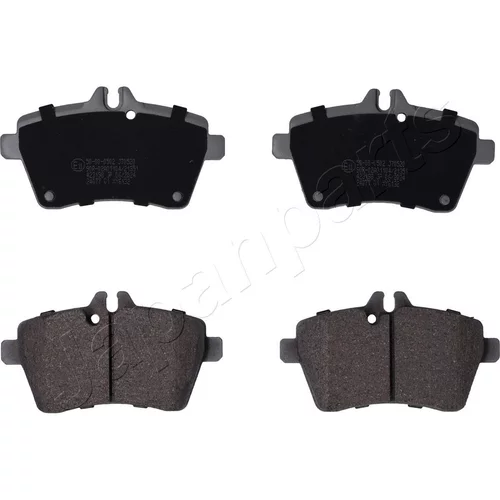 Sada brzdových platničiek kotúčovej brzdy JAPANPARTS PA-0502AF