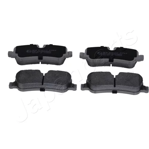 Sada brzdových platničiek kotúčovej brzdy JAPANPARTS PA-0576AF