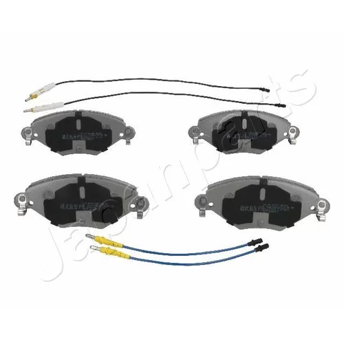 Sada brzdových platničiek kotúčovej brzdy JAPANPARTS PA-0616AF