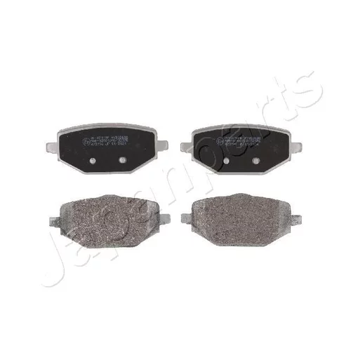 Sada brzdových platničiek kotúčovej brzdy JAPANPARTS PP-0710AF