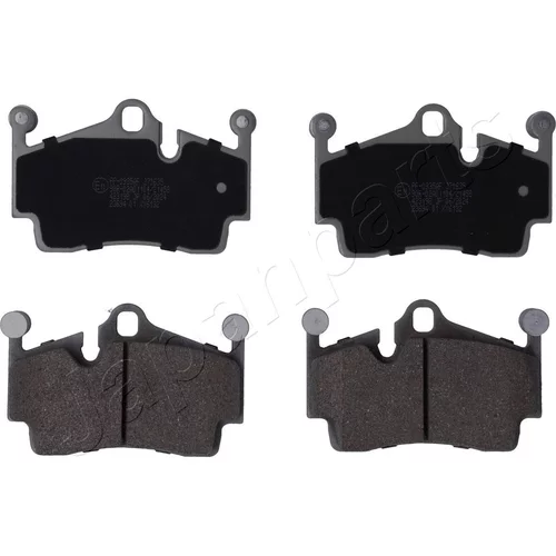 Sada brzdových platničiek kotúčovej brzdy JAPANPARTS PP-0935AF