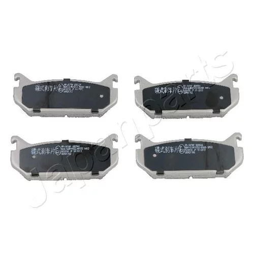 Sada brzdových platničiek kotúčovej brzdy JAPANPARTS PP-307AF