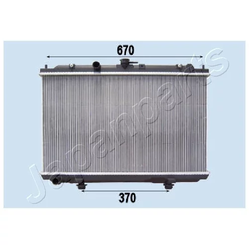 Chladič motora JAPANPARTS RDA213042